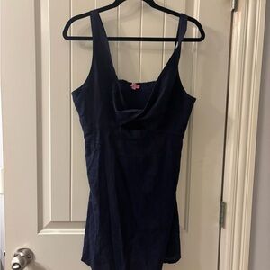 Miami Navy Blue Dress
